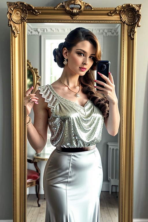 aesthetic mirror selfie girl quotes