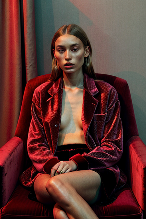 red eyes pic girl aesthetic